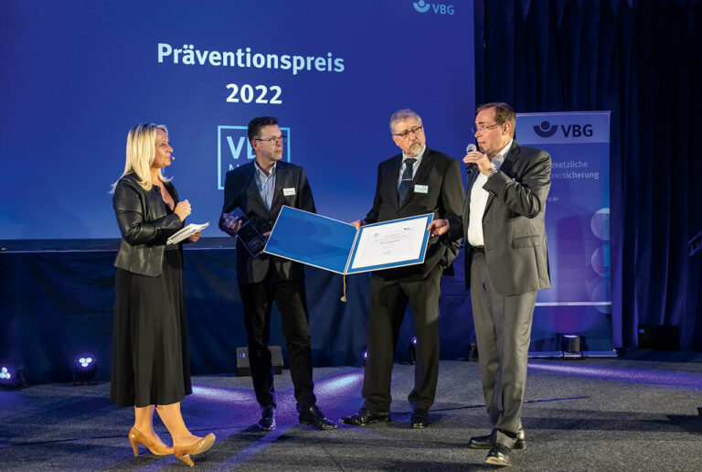 Verleihung des Präventionspreises 2022.