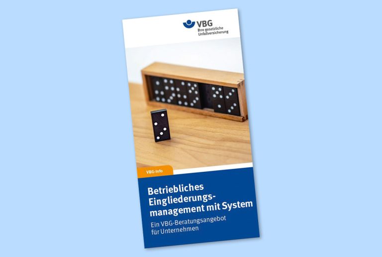 VBG-Info Betriebliches Eingliederungsmanagement mit System